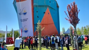 Van'da "Tırmanış Şampiyonası" başladı