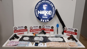 Yalova'da düzenlenen uyuşturucu operasyonlarında 4 kişi tutuklandı