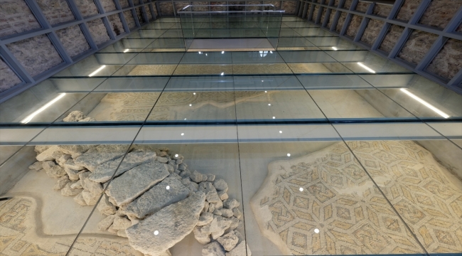 Zeytinburnu Mozaik Müzesi hazırlıklarında sona gelindi