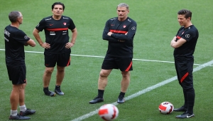 A Milli Futbol Takımı, Litvanya maçının hazırlıklarını tamamladı