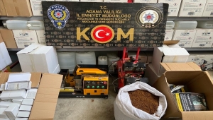 Adana'da 4 milyon 269 bin 600 makaron ele geçirildi