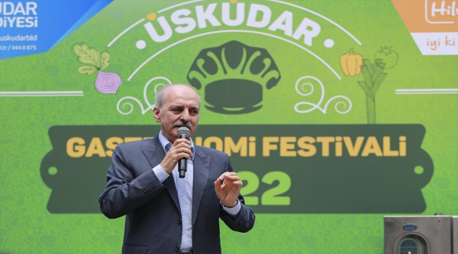 AK Parti Genel Başkanvekili Kurtulmuş, Üsküdar Gastronomi Festivali'ne katıldı: