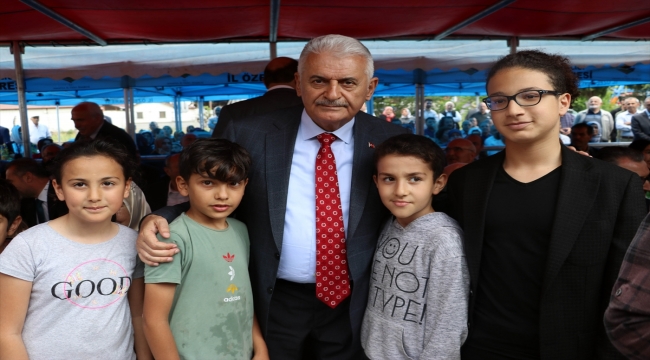 AK Parti Genel Başkanvekili Yıldırım, Amasya'da anaokulu açılışına katıldı: