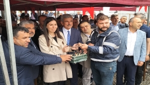 AK Parti'li Karaaslan, Samsun'da temel atma töreninde konuştu: