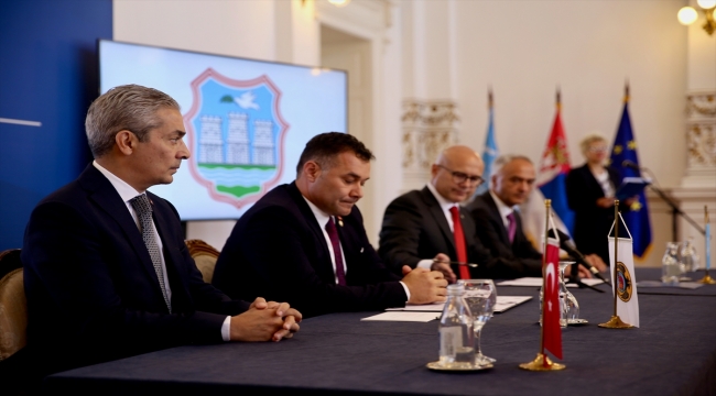 Alanya ile Sırbistan'ın Novi Sad şehri arasında "iş birliği niyet mektubu" imzalandı