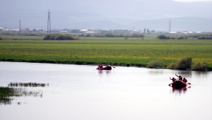 Ardahan'da "Türkiye Çevre Haftası" kapsamında çevre temizliği ve rafting gösterisi 