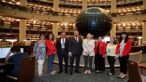 Avrupa'daki milli kütüphanelerin başkanları Ankara'da toplandı