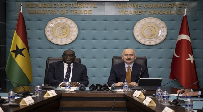 Bakan Karaismailoğlu, Türkiye-Gana KEK Toplantısı'nda konuştu: