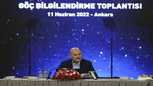 Bakan Soylu, Göç Bilgilendirme Toplantısı'nda konuştu: (1) 