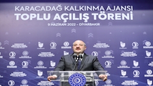 Bakan Varank, Diyarbakır'da "Karacadağ Kalkınma Ajansı Toplu Açılış Töreni"nde konuştu: