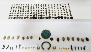 Balıkesir'de tarihi eser operasyonunda 2 şüpheli yakalandı