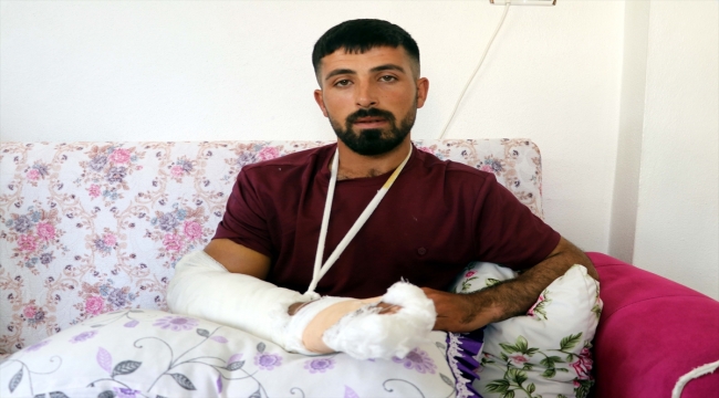 Bayburt'ta ayı saldırısı sonucu yaralanan çoban Enes Kacır, yaşadıklarını anlattı: