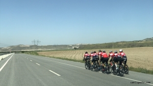 Bisiklet Milli Takımı, Akdeniz Oyunları'na Erciyes'te hazırlanıyor