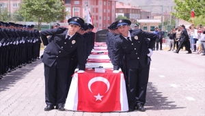 Bitlis'te mezun olan 452 polis adayı için tören düzenlendi