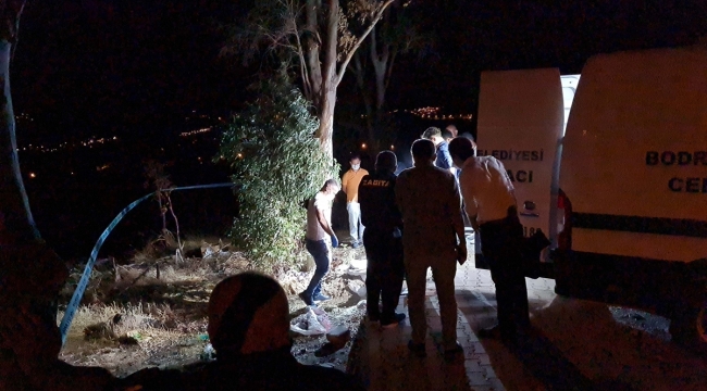 Bodrum'da kum dolu çuval içerisinde ceset bulundu