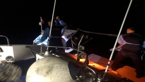 Çanakkale açıklarında 65 düzensiz göçmen yakalandı