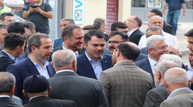 Çevre, Şehircilik ve İklim Değişikliği Bakanı Kurum, Çankırı'da konuştu: