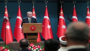 Cumhurbaşkanı Erdoğan, Diyanet İşleri Başkanlığı ataşeleri ve müşavirleriyle bir araya geldi