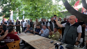 Cumhurbaşkanı Erdoğan, Marmaris'teki yangında görev yapan ekiplere seslendi: