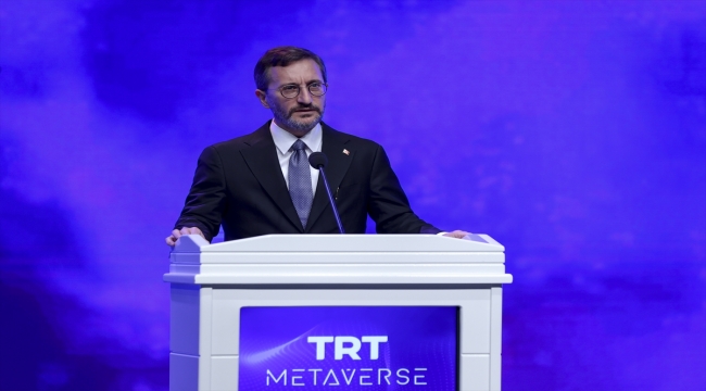 Cumhurbaşkanlığı İletişim Başkanı Altun, "TRT Uluslararası Metaverse ve Yayıncılık Forumu"nda konuştu: