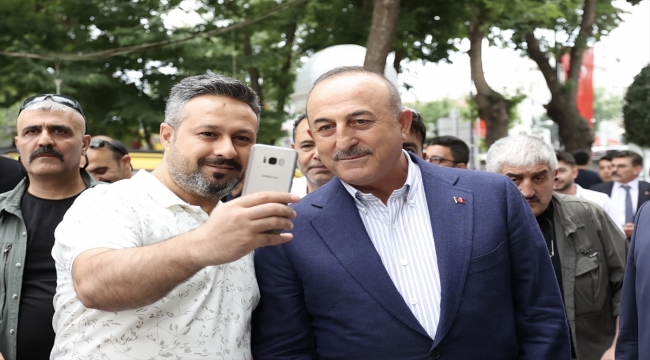 Dışişleri Bakanı Mevlüt Çavuşoğlu Malatya'da gençlerle buluştu