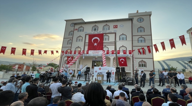 Diyanet İşleri Başkanı Erbaş, Elazığ'da Kur'an Kursu açılışında konuştu: