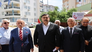 Edirne'de Yunanistan Konsolosluğuna siyah çelenk bırakıldı