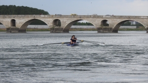 Edirne Kürek Festivali'nde 500 sporcu Meriç Nehri'nde mücadele verecek