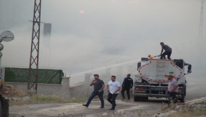 GÜNCELLEME - Şanlıurfa'da biyokütle enerji santralinde çıkan yangına müdahale ediliyor