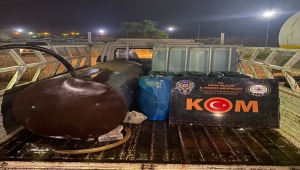 Hatay'da 1807 litre kaçak akaryakıt ele geçirildi