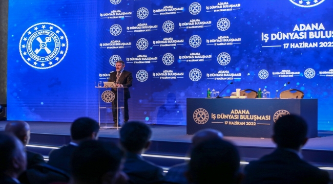 Hazine ve Maliye Bakanı Nebati, "Adana İş Dünyası Buluşması"nda konuştu: (1)
