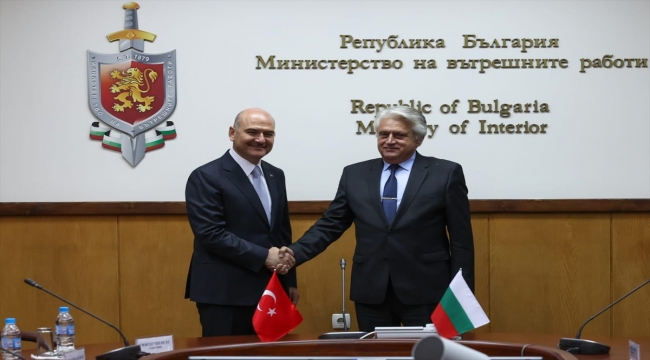 İçişleri Bakanı Soylu, Bulgaristan İçişleri Bakanı Raşkov ile görüştü: