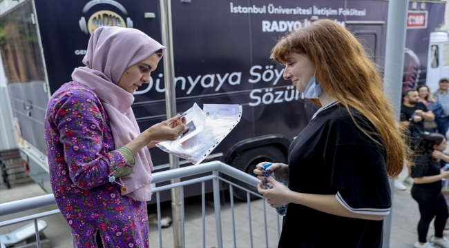 İstanbul'da YKS'nin ilk oturumu Temel Yeterlilik Testi başladı
