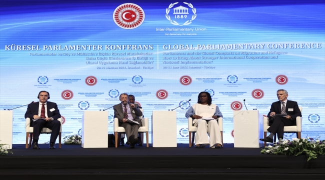 Kamu Başdenetçisi Malkoç Küresel Parlamenter Göç Konferansı'nda konuştu: