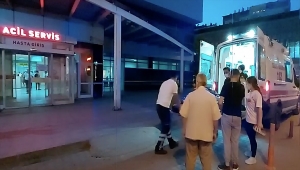 Karabük'te çatıdan düşen kadın yaralandı