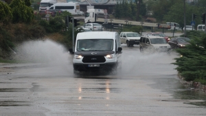 Karabük'te sağanak etkili oldu