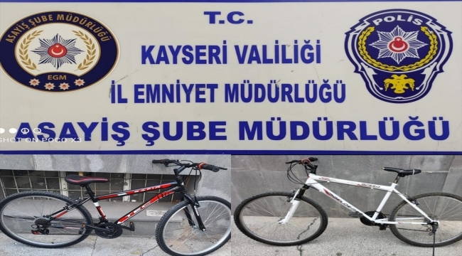 Kayseri'de 4 hırsızlık şüphelisi yakalandı