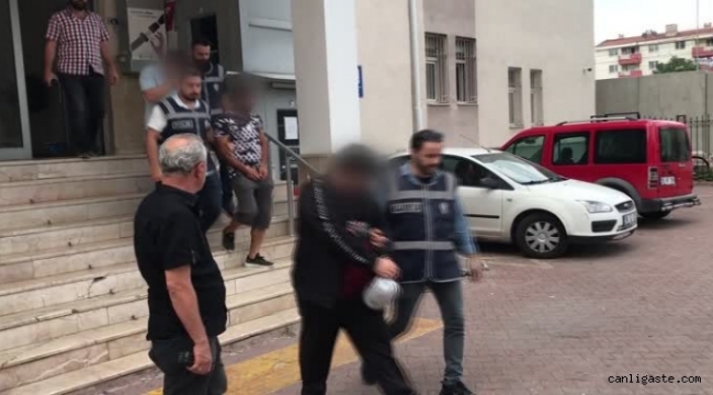 Kayseri'de aranan 15 kişi yakalandı