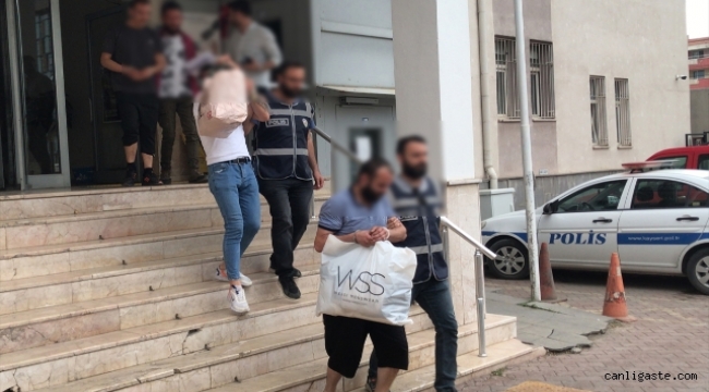 Kayseri'de aranan 17 kişi yakalandı