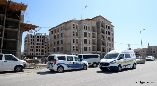 Kayseri'de inşaattan düşen işçi hayatını kaybetti