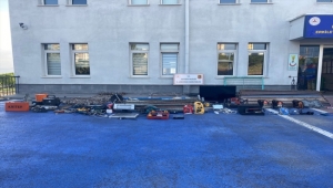 Kayseri'de inşaattan hırsızlığa 3 gözaltı