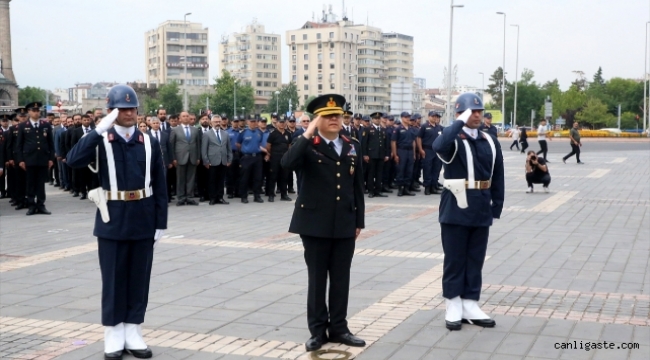 Kayseri'de Jandarma Teşkilatı'nın kuruluşunun 183. yıl dönümü kutlandı