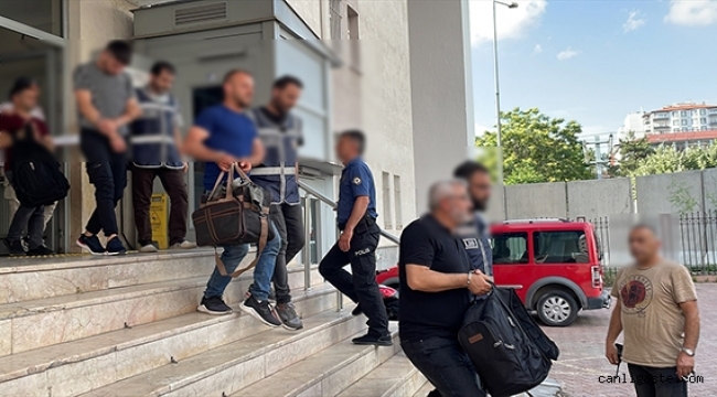 Kayseri Emniyeti çalışıyor: 12'si firari hükümlü 20 kişi yakalandı