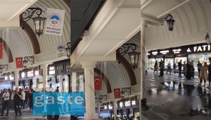 Kayseri Kazancılar Çarşısı yağmura teslim oldu (Videolu Haber)