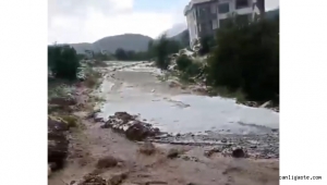 Kayseri Kıranardı'da yaşanan sel vatandaş kamerasında (Videolu Haber)