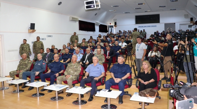 KKTC'de "Şehit Teğmen Caner Gönyeli-2022 Arama Kurtarma Tatbikatı" başladı
