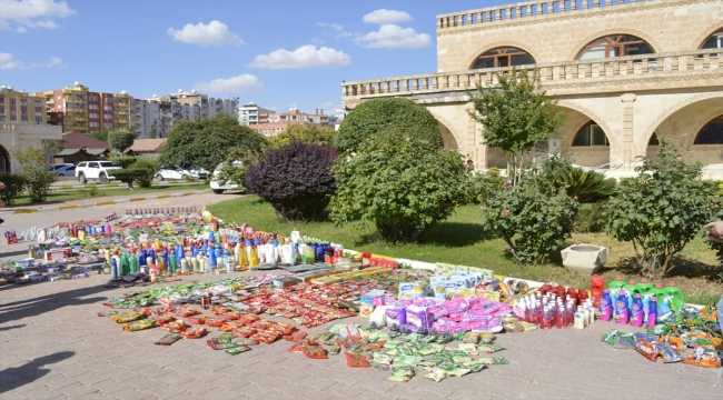 Mardin'de son kullanma tarihi geçmiş 1400 ürün imha edildi
