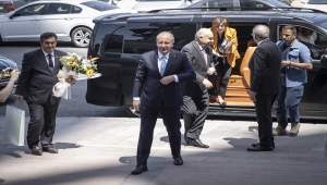 MHP Genel Başkanı Bahçeli, Memleket Partisi Genel Başkanı İnce ile görüştü 