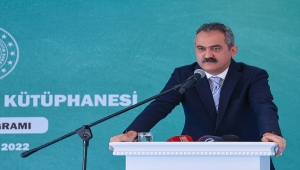 Milli Eğitim Bakanı Özer, İhsan Fazlıoğlu Kütüphanesi'nin açılışına katıldı: