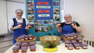 "Özel eller" atık sebze ve meyveleri konserveye dönüştürüyor